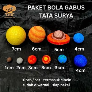 Paket Bola Gabus Planet Tata Surya