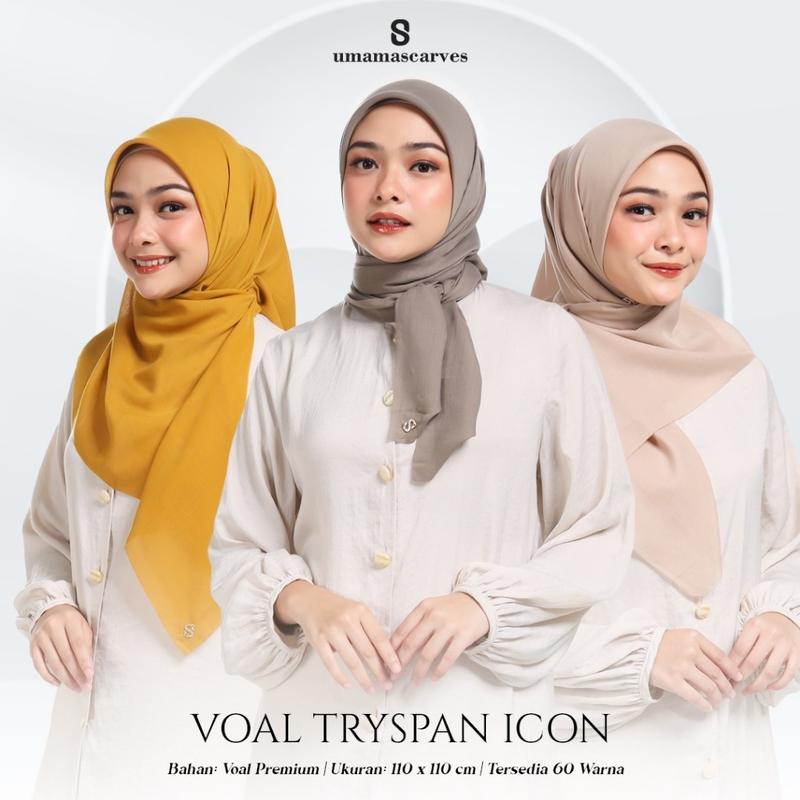 Umama Scarves - Voal Tryspan Icon LC Pouch 0