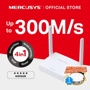 Mercusys MW302R Router WiFi 300Mbps Multi-Mode Wireless N Router