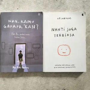 PAKET 2 BUKU / NAK KAMU GAPAPA KAN? / NANTI JUGA TERBIASA / SURAT YASIN