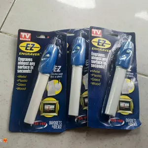 (RDM) Alat Ukir ENGRAVE IT Pen Ukir Sendok Piring Logam Besi Plastik Kayu Kaca