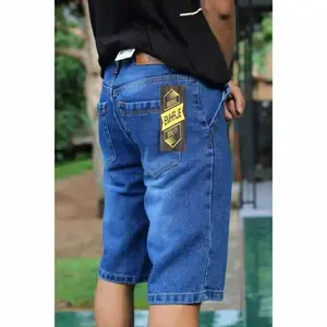 (Bayar Di Tempat) Celana Pendek Pria Jeans Melar Size 27-38