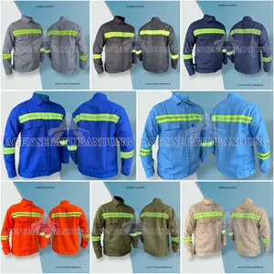 Wearpack Safety Baju Safety Baju Kerja Bordir K3 dan Bendera Indonesia