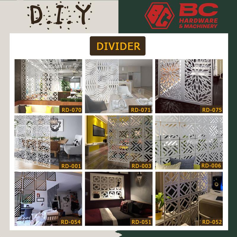[DIY DECORATION] White PVC Board Divider - TikTok Shop Malaysia