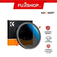 Gambar K&F Concept Filter Variable Fader ND2-ND32 Plus CPL Circular Polarizing 2 in 1 VND+CPL Filter - 37mm dari FUJISHOPid Kota Administrasi Jakarta Pusat 1 Tokopedia