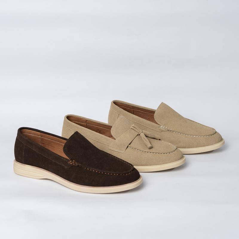  Giày lười nam G2 Slipper Loafer giày tây nam công sở chất liệu da lộn đế kếp cao su khâu đế chắc chắn bảo hành 24 tháng 