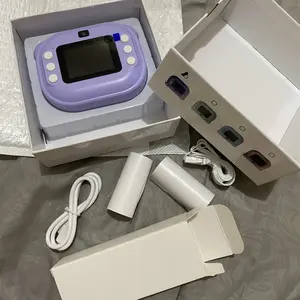 UPLU Kamera Anak Digital Mini Dual Camera Bisa Print Foto Layar FHD 2 Inch Resolusi 12 Megapixel dengan Baterai Rechargeable