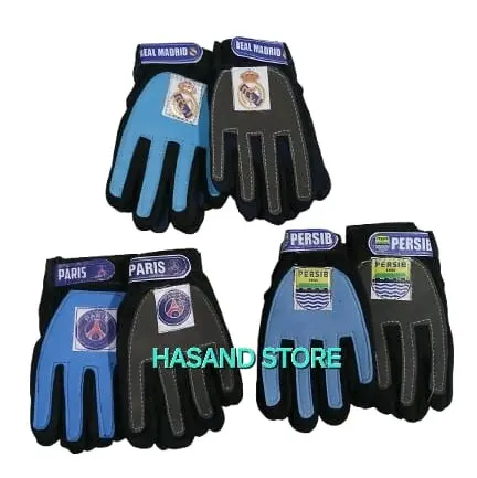 Sarung Tangan Kiper Anak & Sarung Tangan Bola Anak 6-12 Tahun - Perlindungan Tangan dan Peningkatan Kontrol Bola - Outdoor, Kaki 1
