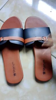 Product Review of Sendal Wanita Model Kokop Terbaru dengan Gesper Kecil - Cewek, Selop, Shoes Sandal from N**a M**a 0