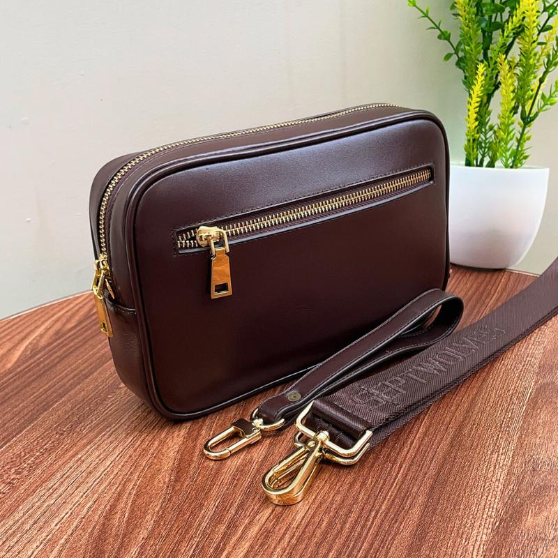 Túi đeo chéo ,túi hộp cầm tay nam nữ da thật cao cấp có dây đeo đa năng nhiều màu Clutch