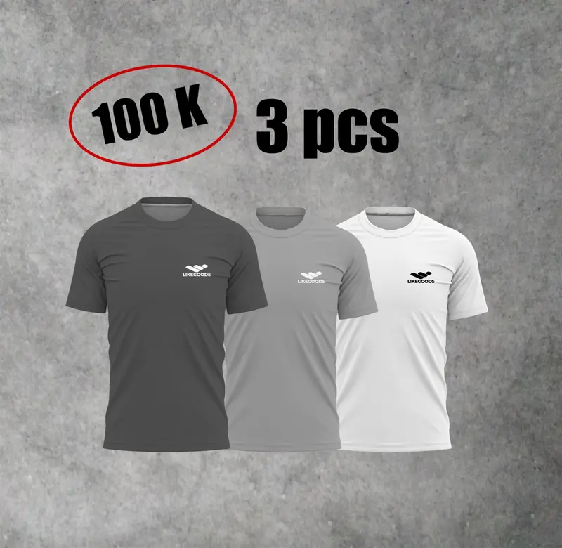 Paket Murah 100 rb 3 pcs . Paket murah / jersey running pria dan wanita / jersey Likegoods 5