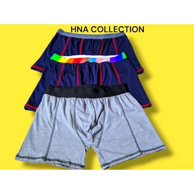 isi 5 PCS Celana Dalam Boxer Jumbo/Celana Boxer Pria Jumbo/CD Boxer Besar Nyaman Dewasa Katun 5