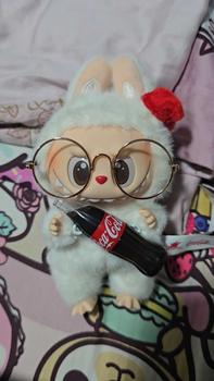 Product Review of 1/6 Labubu Upset Duck Baby Three BJD Doll Eyegalsses Eyewear Golden Frame For SD YOSD from Z**n 0