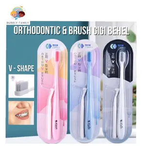 Sikat Gigi Orthodontic Interdental Brush Sikat Gigi Behel Halus