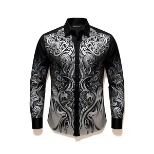 Batik Arwinda Regalia Kemeja Batik Pria Premium Lengan Panjang Motif Elegan Modern Formal & Kasual Bahan Micro Halus Adem Nyaman untuk Acara Sehari-hari dan Formal