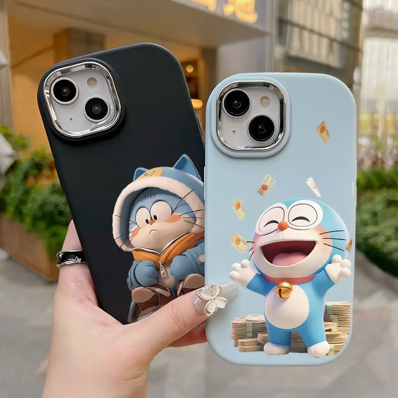Casing Hp Untuk VIVO Y03 Y18 Y18E Y28s 5G Case Kucing Kartun Lucu Casing ponsel silikon lembut kasing Anti guncangan Kesing pelindung Penutup Softcase Cesing 7