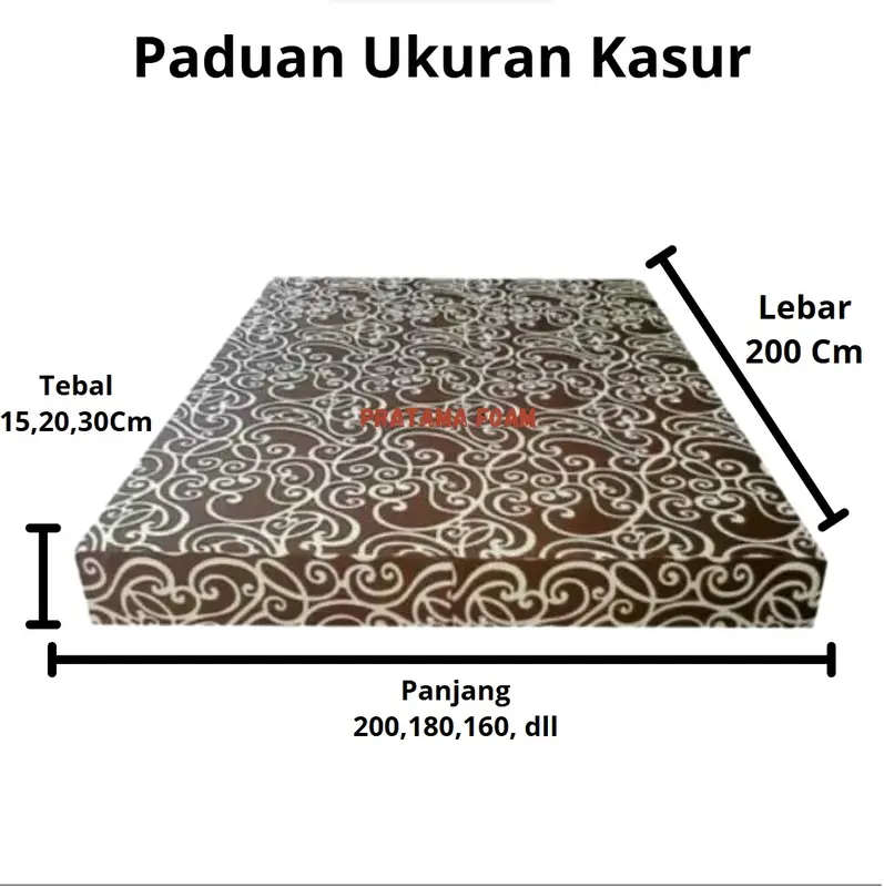 KASUR BUSA INOAC EPV D16 GARANSI 10 TAHUN FREE BANTAL/GULING 1Pcs inoac 1