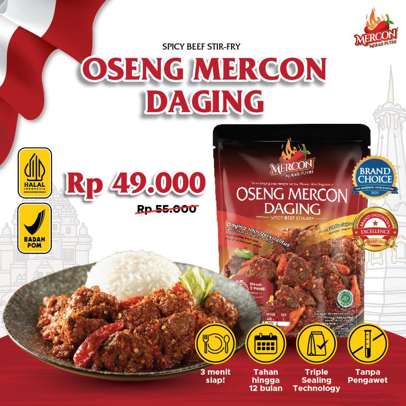 Mercon Merah MERCON MERAH PUTIH - 1 PACK OSENG DAGING MERCON (150 GRAM) Food - Shop ...