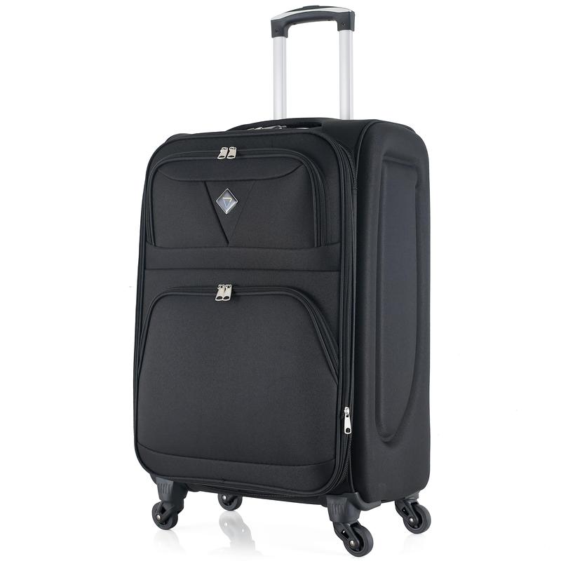 Product Introduction of (SG BRAND) #PR111 SE7EN VONDERS PYRAMID EVA SOFTCASE LUGGAGE LIGHTWEIGHT EXPANDER CABIN SIZE CHECK IN TROLLEY BAG 4 WHEEL 20 24 28 INCH password lock 4 wheels 360 rotation 27