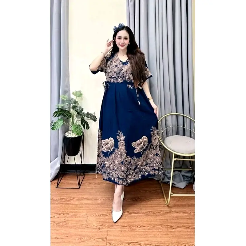 Daster Cibi Motif Kupu Standar Ld 110 Rayon Busui 2