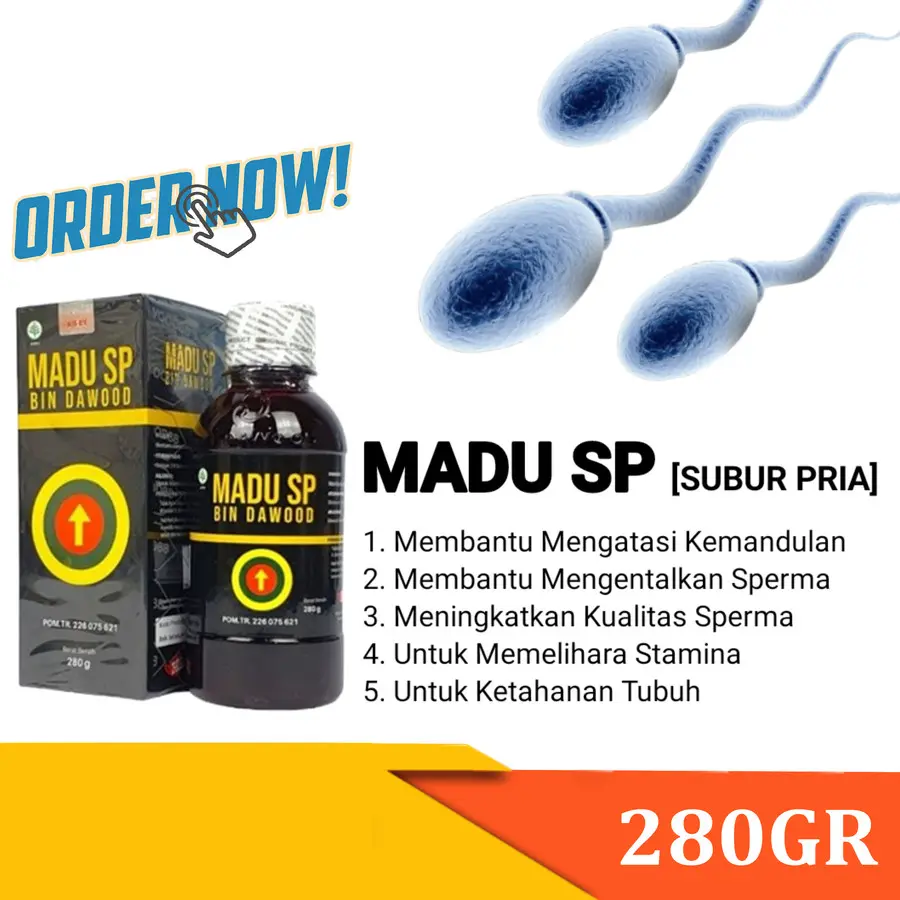 Suplemen Tubuh Madu sp penyubur kandungan obat untuk kesuburan pria Berkhasiat BPOM