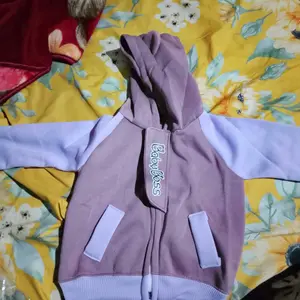 jaket bayi karakter Baby Boss tanpa saku untuk usia 3bulan-4tahun bulan max BB 18kg bahan fleece-
