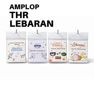 Amplop THR Lebaran 8x8 cm Photo Paper Premium | Amplop Uang Lebaran Murah Eid Mubarak