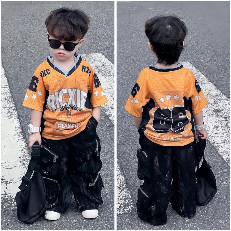  Ricxie-kids Áo lưới Ricxie-kids số 66 cho bé trai và bé gái 