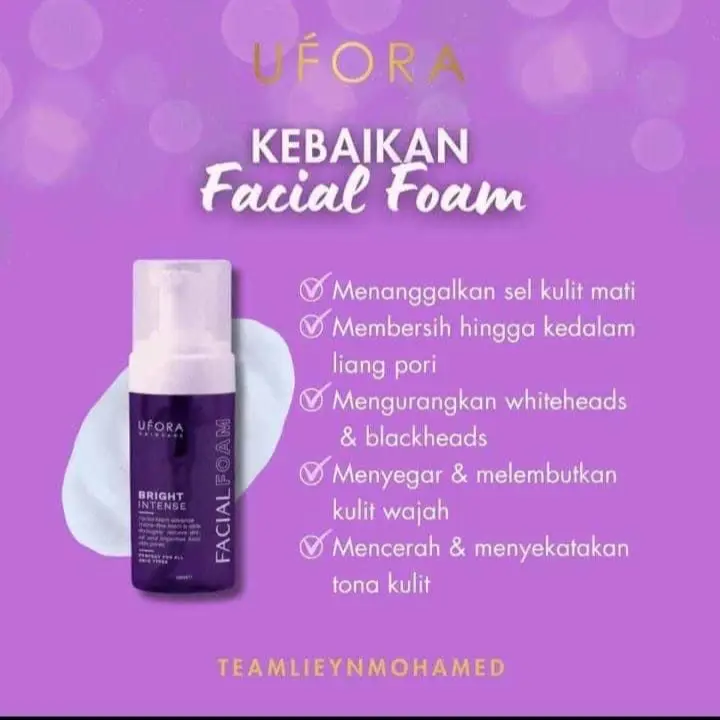 UFORA FACIALFOAM CLEARANCE STOCK