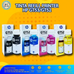 Tinta printer HP GT53 & GT52 Black & Color