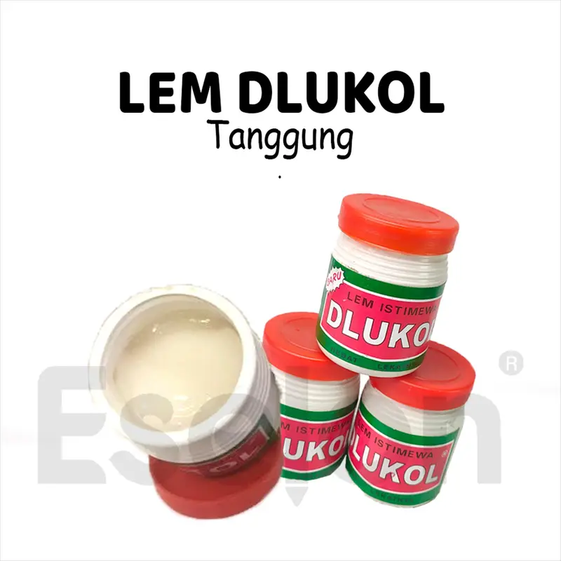 1pc Lem colek DLUKOL  MEDIUM / lem kertas / lem serbaguna / lem murah DLUKOL 1