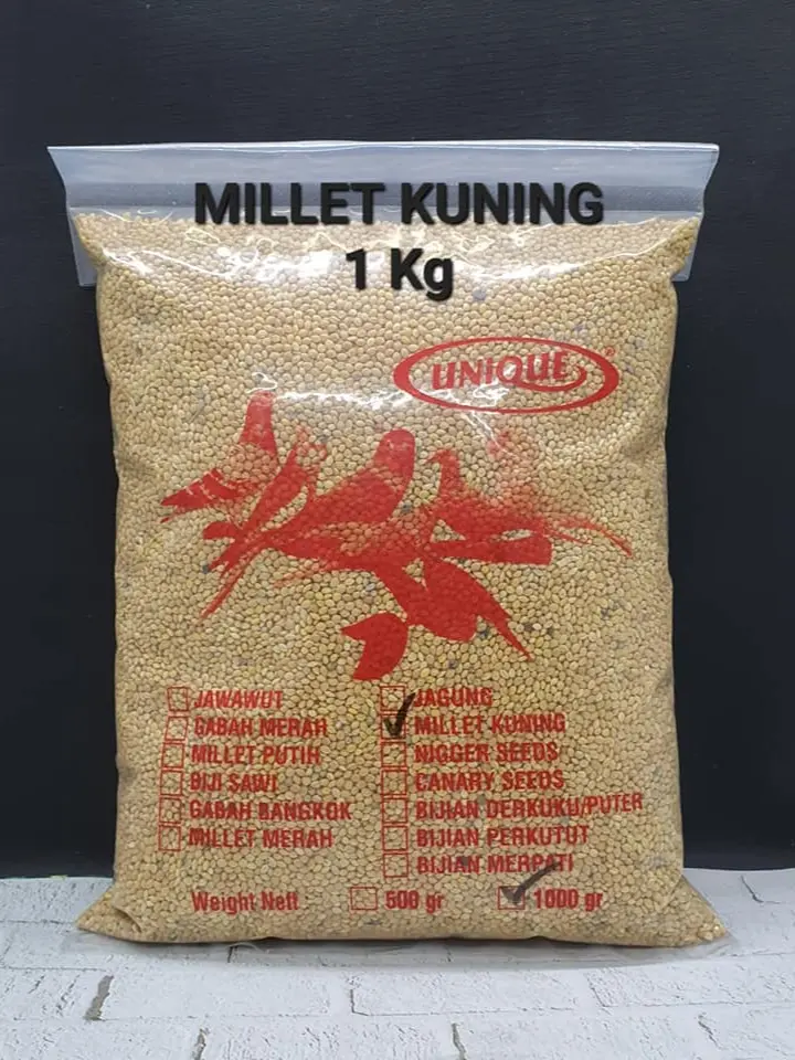 MILET KUNING 1 KG MILLET KUNING 1KG YELLOW MILLET 1 KG