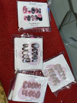 Product Review of Kuku Palsu Cat Eye | Press On Nails | Custom Fake Nails | Hand Made | Nail Art Murah from m**l 0