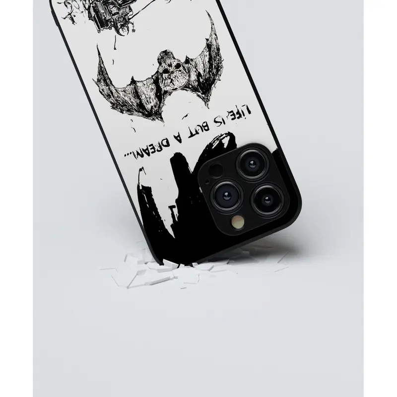Softcase Aveng*d *venfold A7x Life but is a Dream Untuk IPH*NE dan ANDR*ID Softcase Kaca Flipper Casing 3