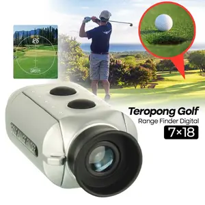 ADVANTAGE Teropong Pengukur Jarak Golf Akurat Super Zoom Range Finder Hunting Teropong Super Zoom 7x18 - AD-964 Camping