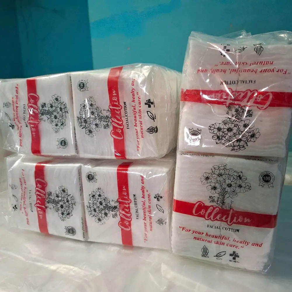 Kapas kecantikan COLLECTION kapas isi 1pqk 12 pcs
