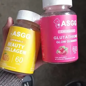 FDA Approved】60PC Glutathione, Collagen & Apple Cider Vinegar Gummies |  Daily Overall Wellness Support | Adult Food Supplement