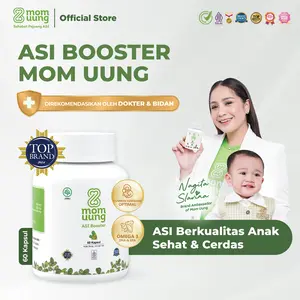 Mom Uung ASI Booster 60 Kapsul - Pelancar ASI Ibu Hamil & Busui - Halal BPOM Mom Uung ASI Booster 60 Kapsul - Pelancar ASI Ibu Hamil & Busui - Halal BPOM