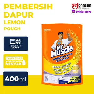 Mr. Muscle Kitchen Pouch 400mL - Pembersih Dapur cairan minyak Mr. Muscle Kitchen Pouch 400mL - Pembersih Dapur cairan minyak