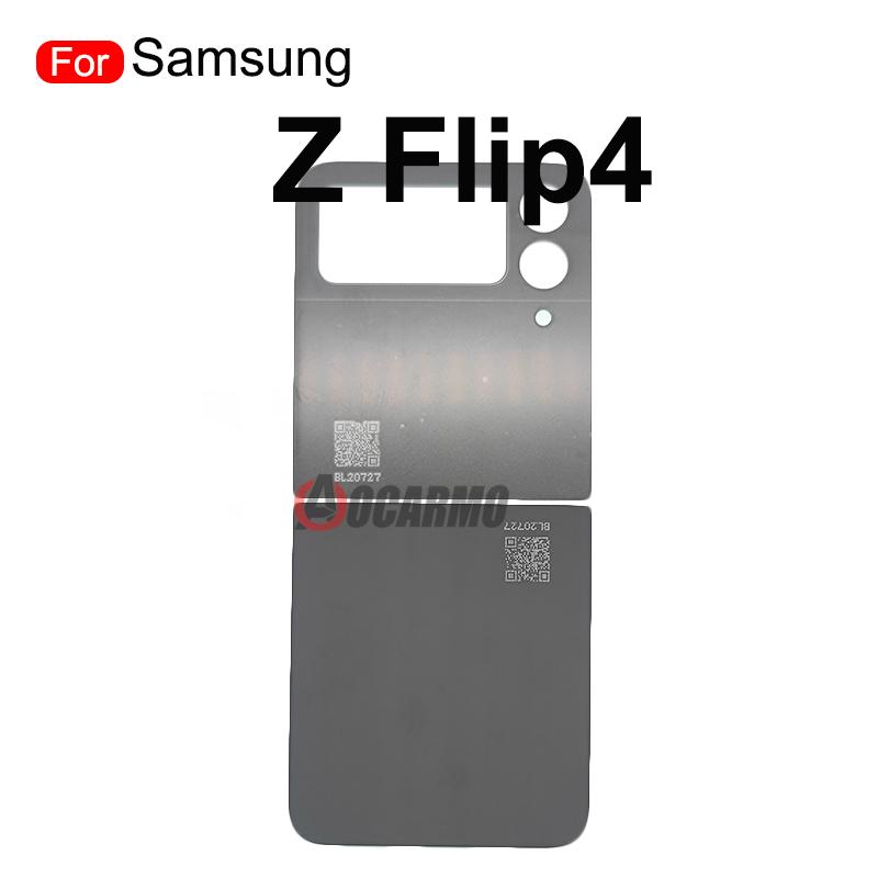Product Introduction of Top And Bottom Back Battery Cover Housing Bezel Replacement Repair Parts For Samsung Galaxy Z Flip4 SM-F721 8