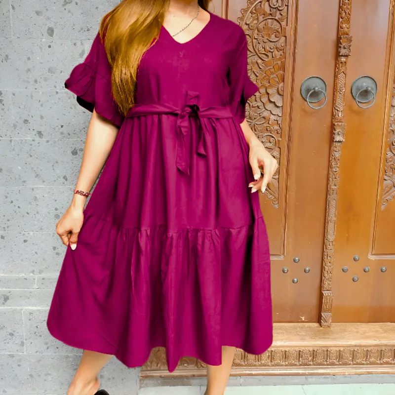 Daster Kekinian Terbaru Jumbo Ibu Hamil Busui Dress Jenima Tali Samping Resleting Dada Bahan Rayon