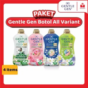 GENTLE GEN CAIR 3in1 Deterjen Tumbuhan Pelembut & Pewangi 700ml Wangi Lembut di Tangan Multi-fungsi Praktis untuk Pakaian