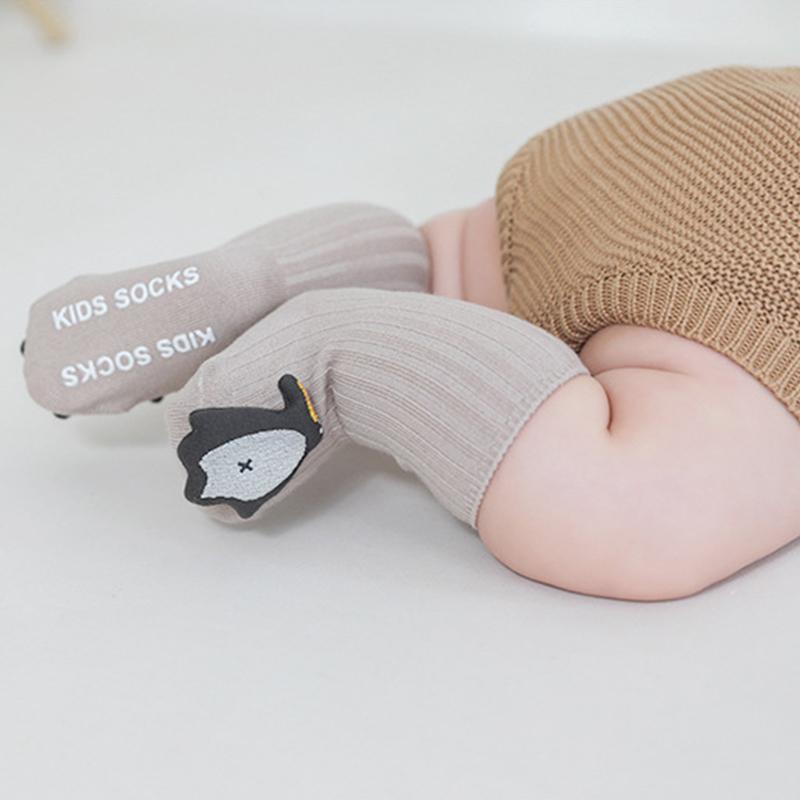 Product Introduction of Cute Cartoon Baby Socks Autumn Winter Breathable Cotton Newborn Boy Girl Middler Sock Anti-slip Comfortable Infant Floor Sock 18