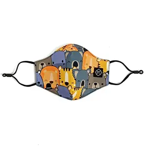 Masker Anak | Animals - DMI Mask | Masker Kain Anak Motif Hijab