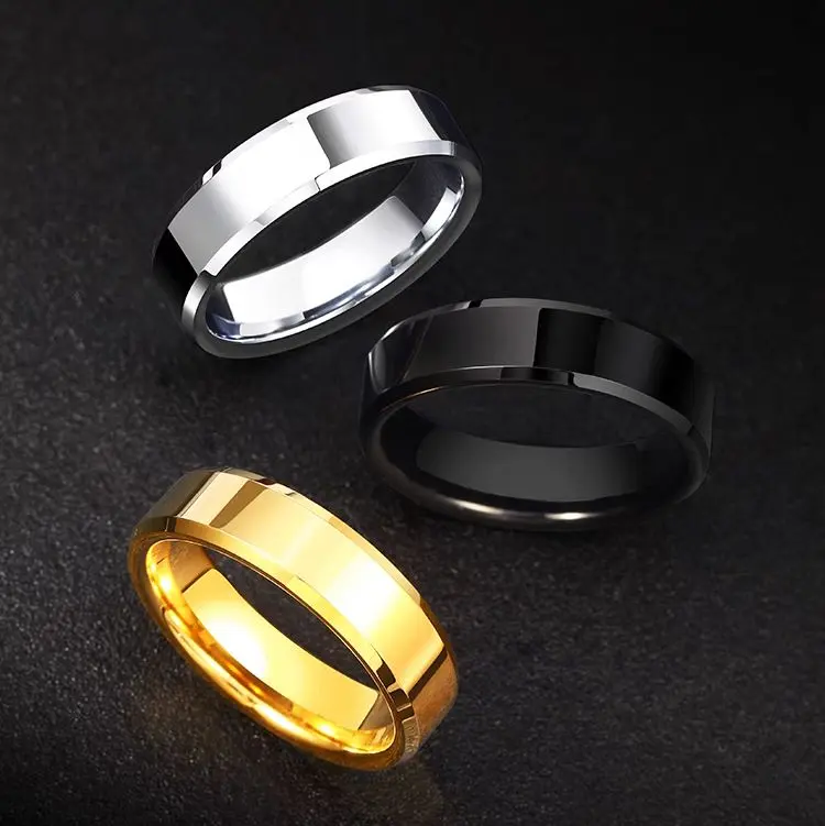 Cincin model plat Terlaris Pria dan Wanita - Rings Elegan