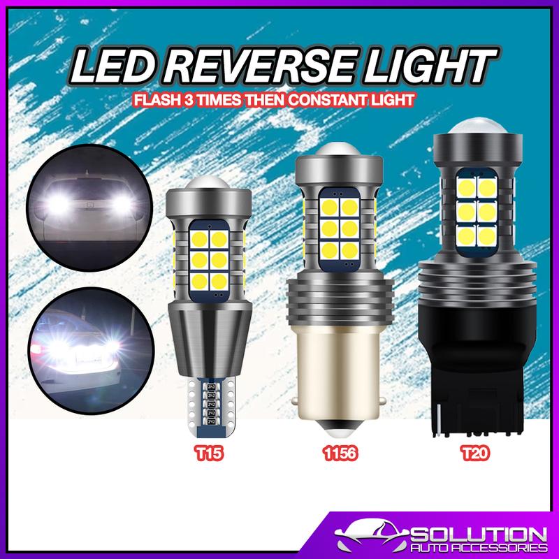 1PC 27LED Car Reverse Light Bulb Flash & Non Flash T15/W16W T20/7440 ...