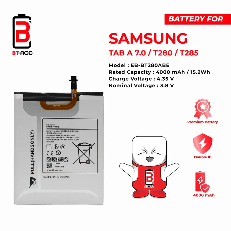 BT-ACC Battery Batre For Samsung Tab T820 / T825 / TAB S3 9.7" / EB-BT825ABE