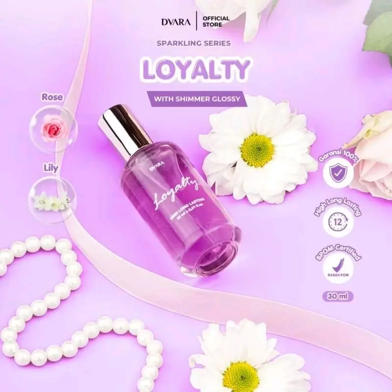 PARFUM HIGH LONG LASTING DVARA SPARKLING SERIES, DAPAT 3 PARFUM PREMIUM TAHAN LAMA 4