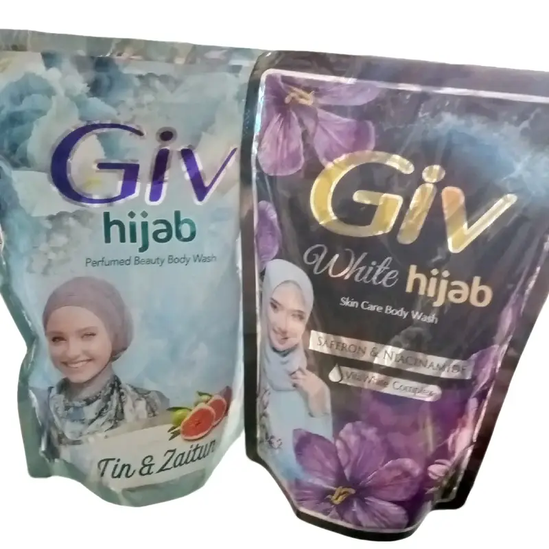 Giv hijab sabun cair mandi 400ml 0