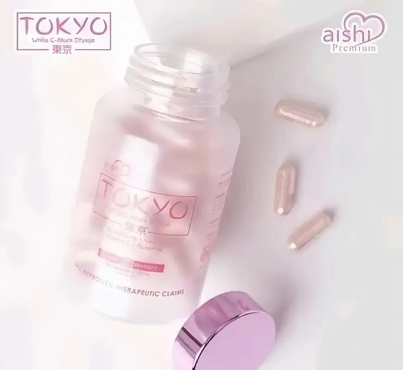 Aishi Tokyo Glutathione Collagen 60PC White Vitamin Capsules